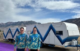 2025 Fluffy The Cloud Burning Man Trailer Rental