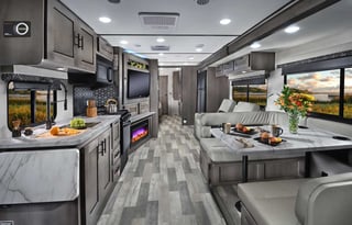 Spacious 2023 FR3 34DS Motor Coach: Luxe & Loaded!