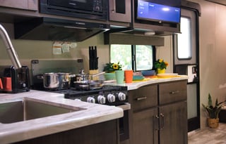 Luxury Camping with Bunk Beds!