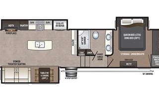 Turn Key stocked 38' upgraded unit sleeps four.