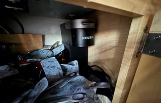 Ol' Bootstrap sail with coffee and comfort!