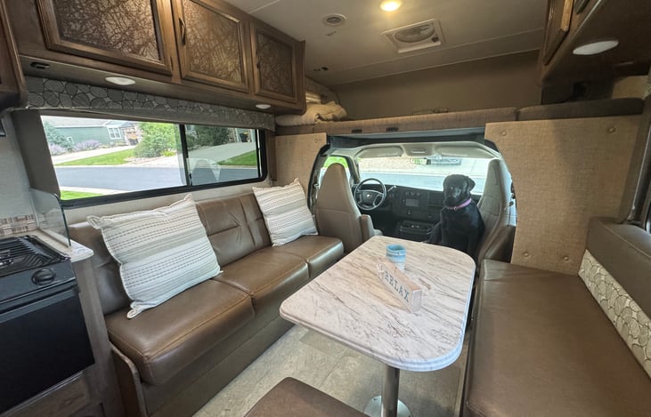 Dinette and seating area.