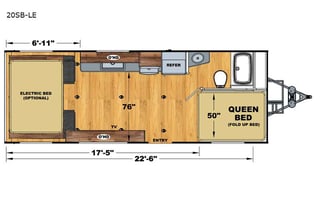 Wonderful Toyhauler that sleeps 5