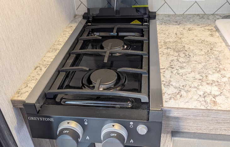 2 burner cooktop