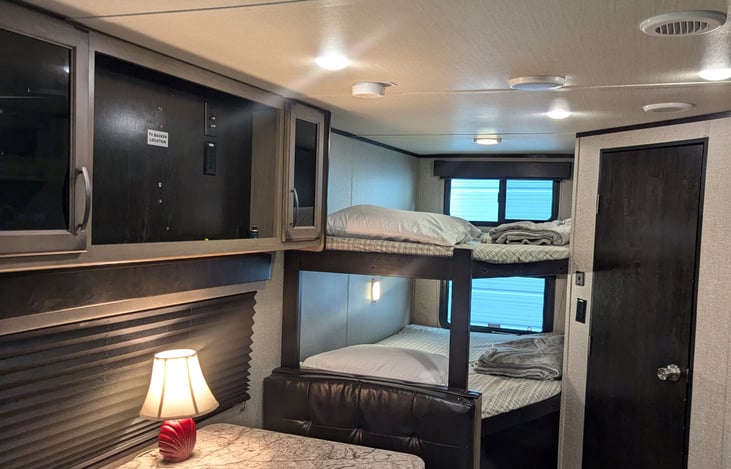 DINING AREA AND BUNKS