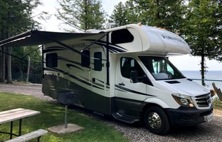 “Myles” is ready for Winter Camping-not many are..