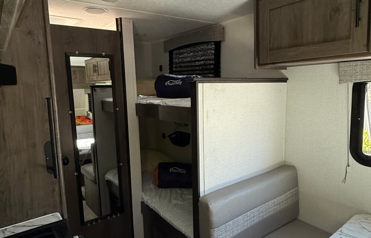 Bunks! The grandkids love the bunks.