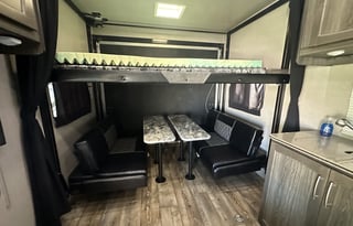 self-contained toy hauler on board fuel, generator