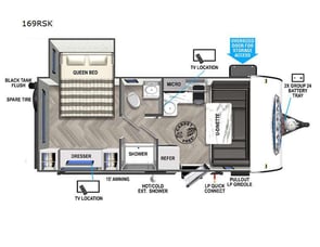Forest River RV Salem FSX 169RSK