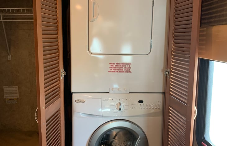 Washer and Dryer.