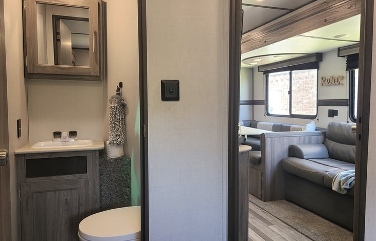 Half Bath in Bunk Room