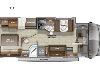 2021 Jayco Greyhawk 31F