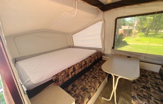 Family Friendly Popup Camper w/ Cargo Deck