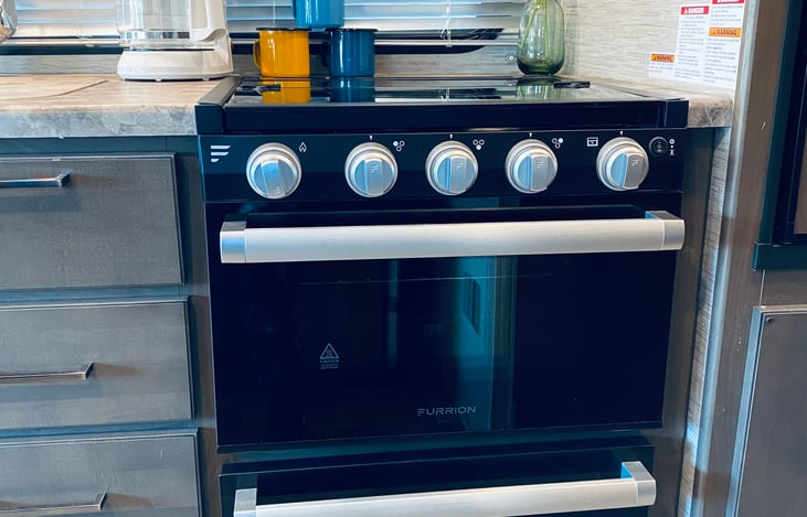 3 burner stove top/oven combo