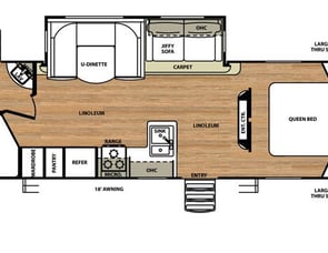 Forest River RV Vibe Extreme Lite 272BHS
