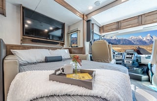 Luxury 2021 Coachmen Mirada Can Sleep up to 7 adults or 8 with kids.