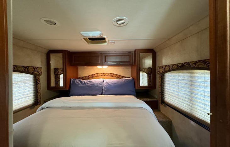 Optional: RV renter preferred  their own bedding.