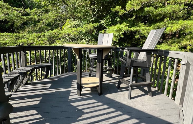 Spacious and private Lake Lure, NC Apple Valley Farm Motorcoach Resort lot rental with utilities $85/night.