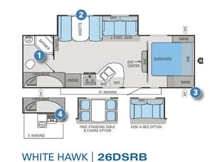 Jayco White Hawk 26DSRB