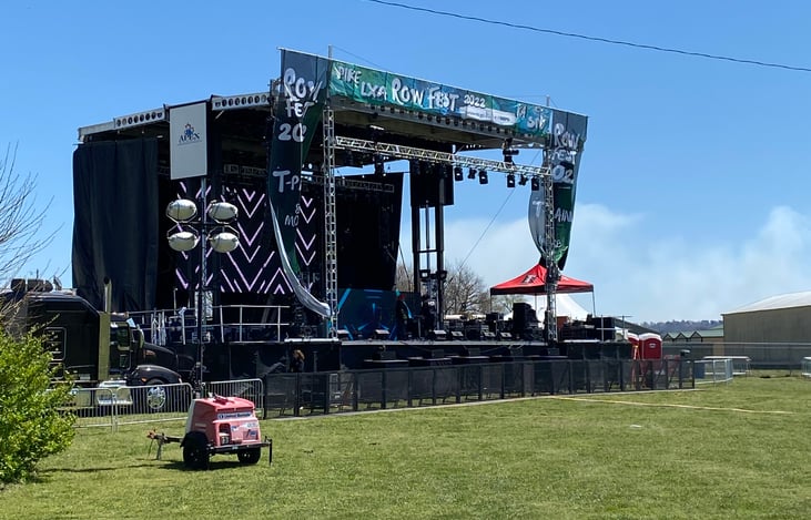 TPain stage getting setup