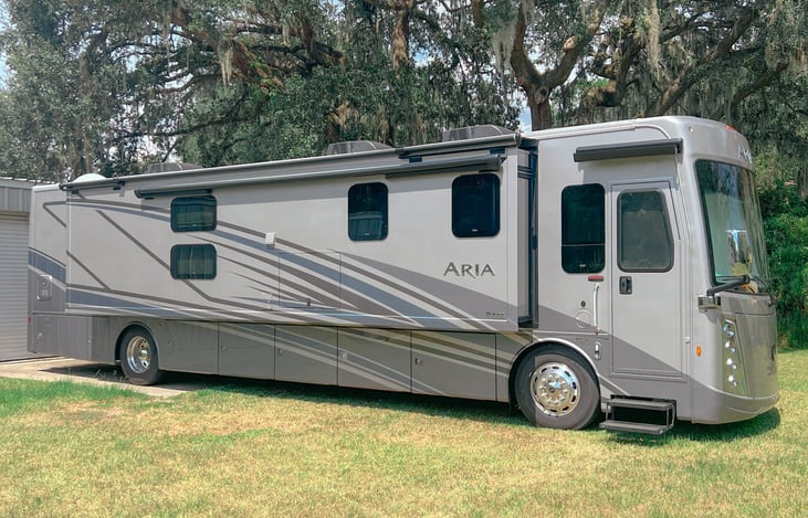 Sleek Aria luxury motorhome ready for your next adventure