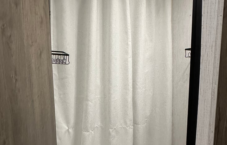 Bathroom looking in door