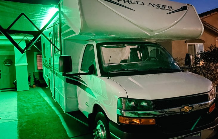 Multicolor Awning Lights