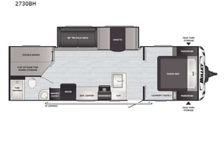 2021 Keystone RV Bullet Crossfire 2730BH