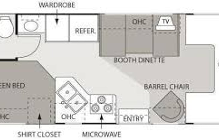 Basic floor plan although our model is slightly different