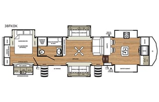 2019 Forest River RV Sierra 38FKOK