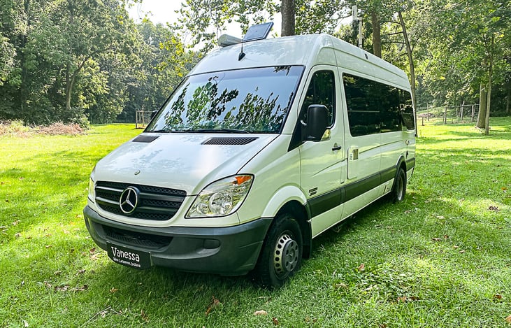 Vanessa is a Mercedes Sprinter and drives like a car.