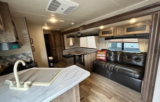 (#7) Puma Trailer w/ 4 bunks & outside kitchen