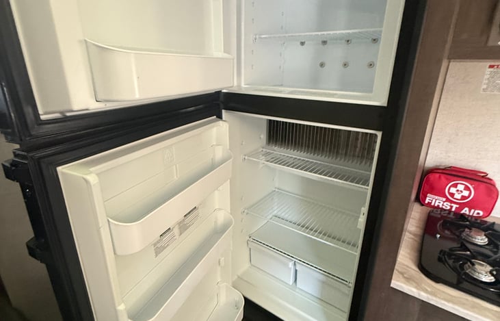 Great size refrigerator and freezer!