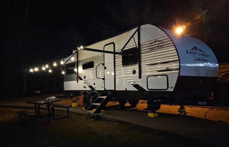 Awning lights are included