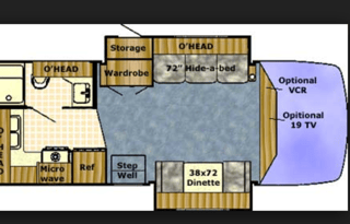 Gulfstream B touring Cruiser with 2 Slides and SOLAR PANEL