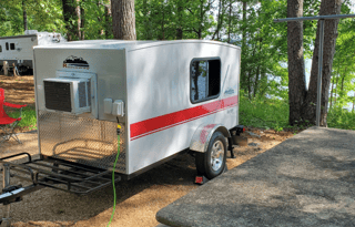 Runaway Teardrop Camper