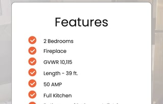 "Kinder" Modern 2 Bedroom Bunkhouse Sleeps 8+
