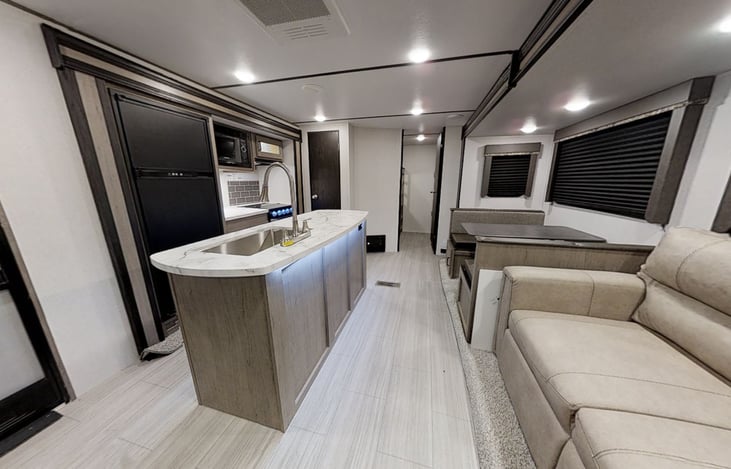 Family Room with Fold Out Sofa Bed