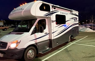 “Myles” is ready for Winter Camping-not many are..