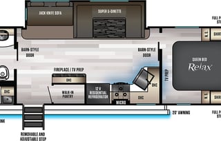 2021 Forest River RV Cherokee Alpha Wolf 26RB-L