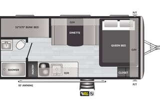 "LIGHTWEIGHT" 2021 Keystone Springdale Mini 1800BH