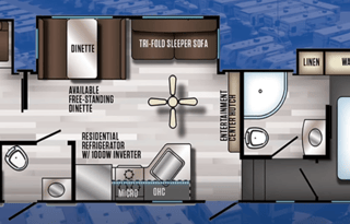 2019 Forest River RV Cherokee Arctic Wolf 315TBH8