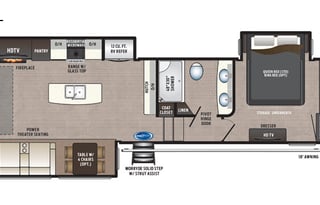 Turn Key stocked 38' upgraded unit sleeps four.