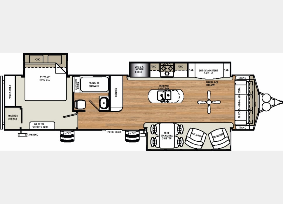 Travel Trailer rentals in Lithia