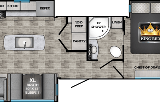 37ft Travel Trailer Ready for Adventure