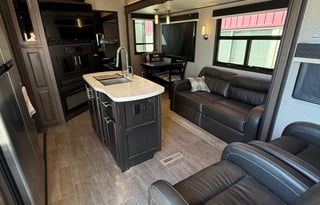 Corbin’s comfy camping