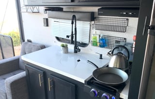 2022 Toy Hauler Trailer w/ back Party Patio Deck