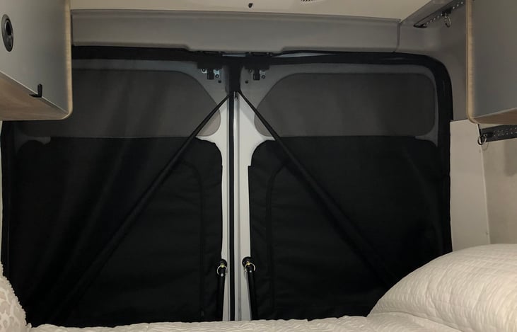 Windows all have covers for privacy