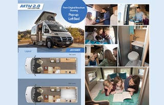"Rovenn" Class B Campervan w/Loft (sleeps 4)
