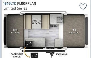 Cozy Pop-Up Camper — We Deliver & Set-Up!